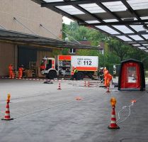 feuerwehrleute dusseldorf Umweltschutzzug der Freiwilligen Feuerwehr Düsseldorf