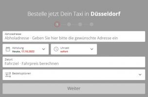 websites die taxilizenzen verkaufen dusseldorf Rhein-Taxi Datenfunkzentrale 212121 GmbH